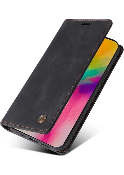 IPhone 16 Için Flip Case Basit Iş Kapak Deri Kılıf Cüzdan (Yurt Dışından) modelleri