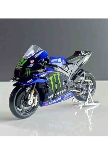 1:18 Yamaha M1 Vzr Monster Fabio Quartararo Motosiklet