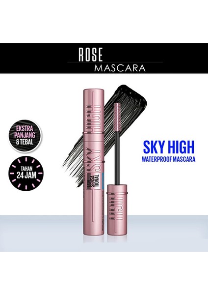 Sky High Maskara Lash Volume Extension - Ekstra Hacim Ve Uzunluk Veren Maskara