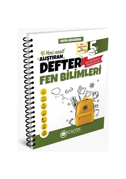 Fen Bilimleri 5. Sınıf Alıştıran Defter