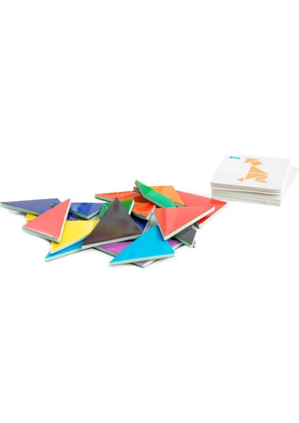 Diytoy Tangram Zeka Oyunu Puzzle Buzdolabı Magnet Eğitici Oyuncak Seti