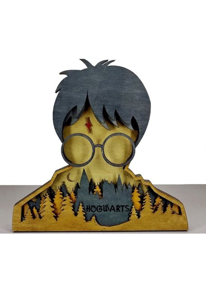 Ahşap Mdf Çok Katmanlı Harry Potter Dekoratif Obje