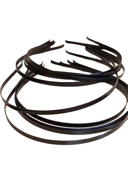 Metal Taç 5 mm Siyah 12 Adet