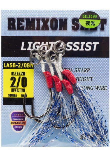 Black Assist Iğne (4 Adet) Standart-2/0