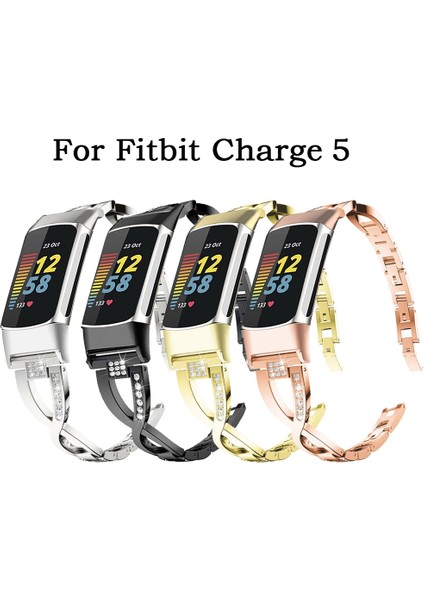 Fit Charge 5 Siyah Için Metal Saat Bandı (Yurt Dışından) fırsatları
