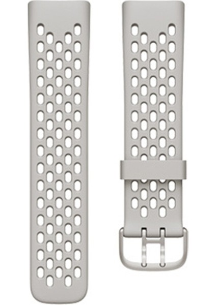 Fit Charge 5 Için Silikon Delikli Kordonlu Saat Fitbit Charge 5 Kayısı Için (Yurt Dışından)