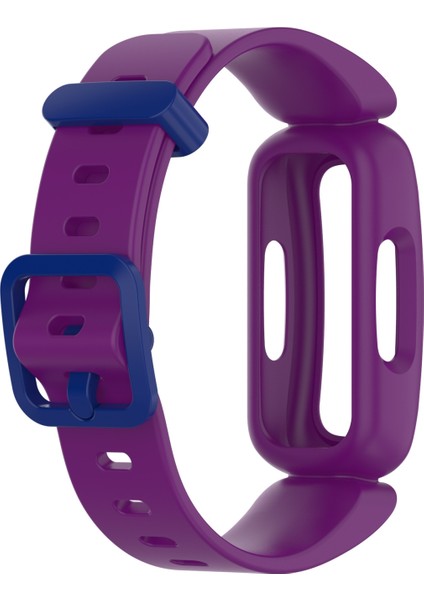 Fitbit Ace 3 Üzüm Mor Koyu Mavi Toka Için Silikon Kordonlu Saat (Yurt Dışından) modelleri
