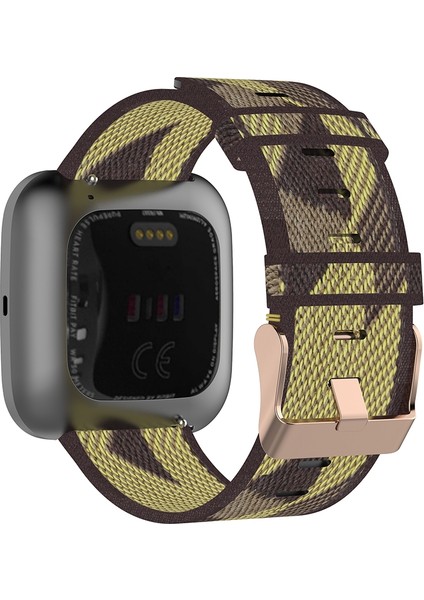 Fit Versa 2, Fit Versa, Fit Versa, Fit Blaze Sarı Için Örgü Naylon Bilek Kayışı (Yurt Dışından) fırsatları