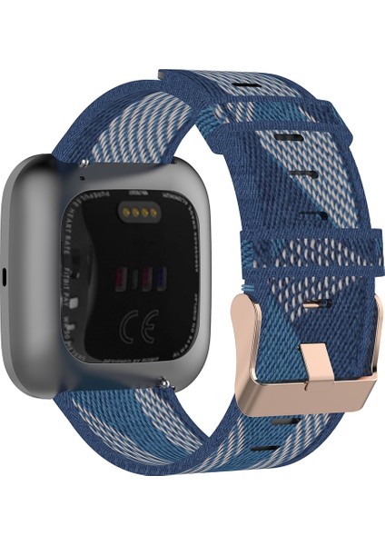 Fit Versa 2, Fit Versa, Fit Versa, Fit Blaze Blue Için Örgü Naylon Bilek Kayışı (Yurt Dışından) fırsatları