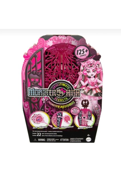 Monster High Gizemli Arkadaşlar Seri 4- Draculaura HXH85