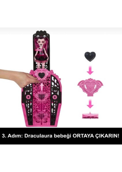 Monster High Gizemli Arkadaşlar Seri 4- Draculaura HXH85