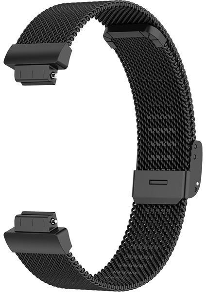 Fit Inspire / Inspire Hr / Ace 2 Siyah Için Paslanmaz Çelik Metal Örgü Bilek Kayışı (Yurt Dışından) modelleri
