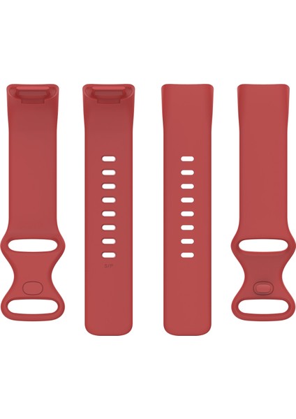 Fit Charge 5 Silikon Kordonlu Saat Resmi Kırmızı (Yurt Dışından) fiyatları