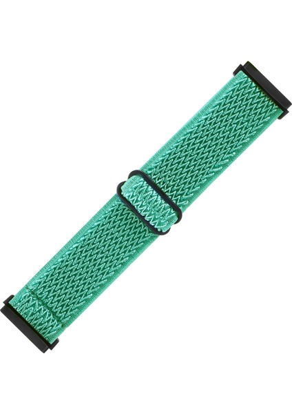 Fitbit Versa 4 / Sense 2 Nane Yeşili Için Naylon Saat Kordonu (Yurt Dışından)