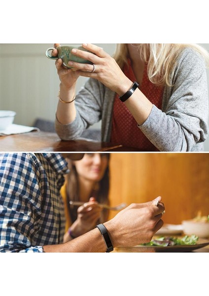 Fit Inspire Hr Beyaz Için Çıtçıtlı Kordonlu Saat (Yurt Dışından) fiyatları