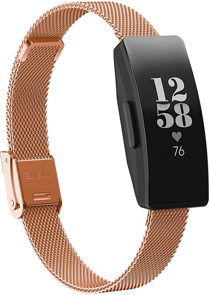 For Fit Inspire Milanese Kordonlu Saat Pembe Altın (Yurt Dışından) modelleri