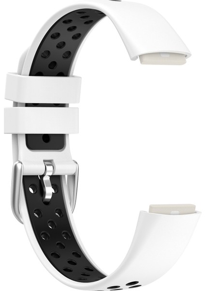 Fitbit Luxe Beyaz Siyah Için Silikon Kayış (Yurt Dışından) fiyatları