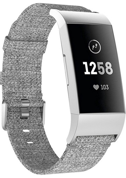 Fit Charge 3 Gri Için Naylon Saat Bandı (Yurt Dışından) fırsatları