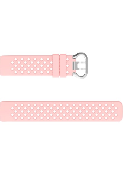 Fit Charge 3 / 4 Içi Boş Kare Silikon Kayış Pembe (Yurt Dışından) fırsatları