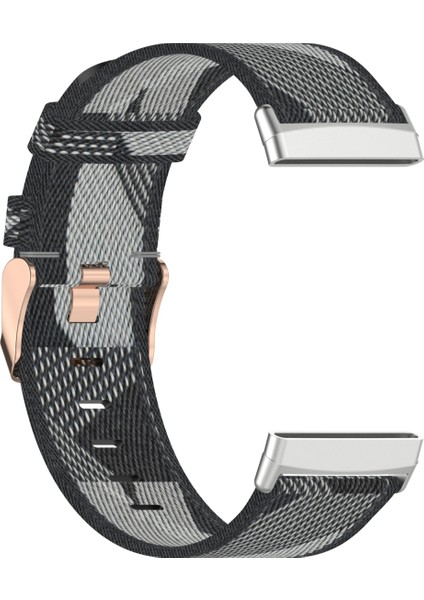 Örgü Kanvas Saat Bandı For Fit Sense For Fitbit Sense Gri (Yurt Dışından) fiyatları