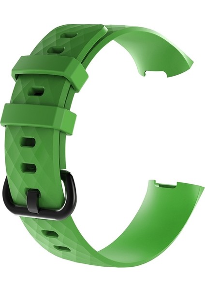 Fitbit Charge 4 Için Silikon Saat Bandı Küçük Boyut: 190*18MM Yeşil (Yurt Dışından) fiyatları