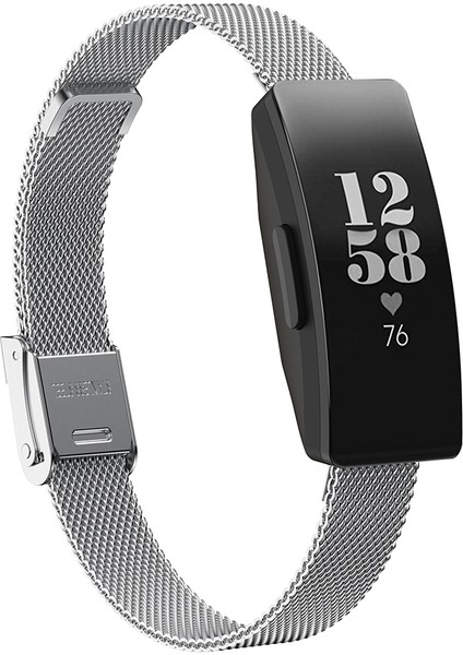 Fit Ace 3 / Inspire 2 Için Milanese Kordonlu Saat Gümüş (Yurt Dışından) modelleri