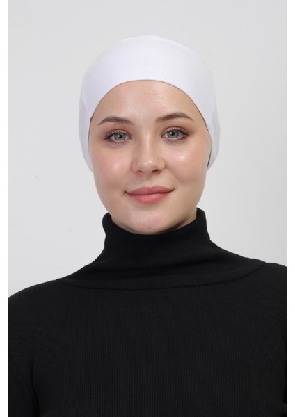 Pratik Dikişsiz Bağlamalı Kaymayan Tesettür Bone