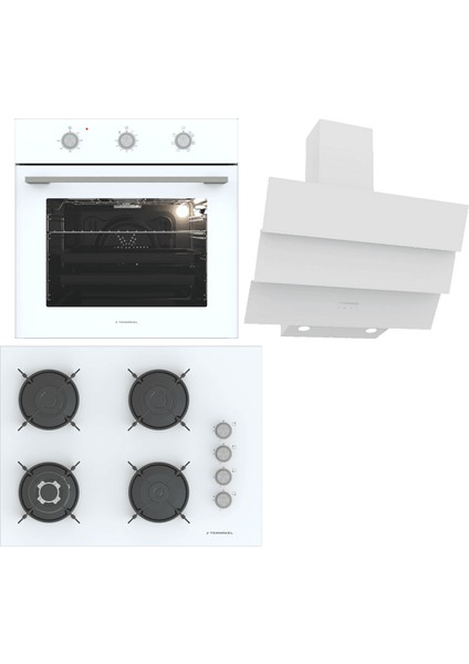 Ankastre Set (Bo O6435C W + Bh P7194C W + Ch S6532C Ww)