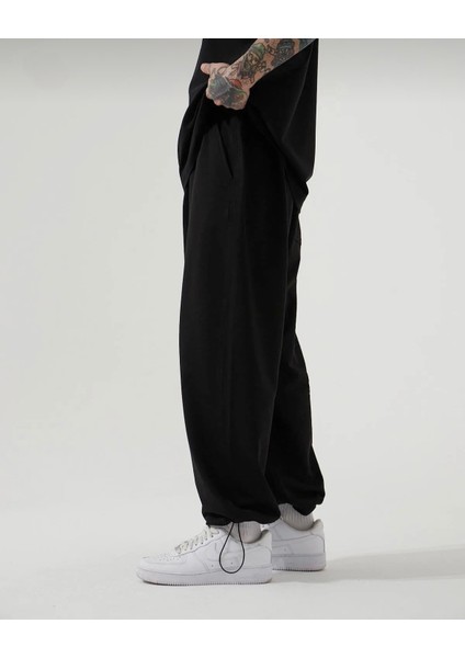 Erkek Basic Oversize Baggy Eşofman Altı