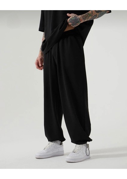 Erkek Basic Oversize Baggy Eşofman Altı