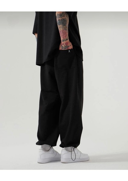 Erkek Basic Oversize Baggy Eşofman Altı