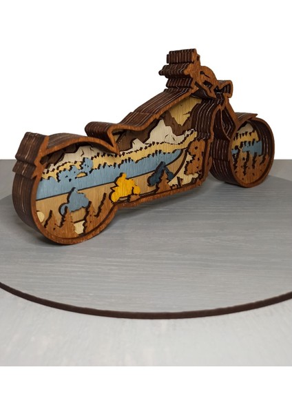 Ahşap Mdf Çok Katmanlı Motorsiklet Dekoratif Obje fiyatları