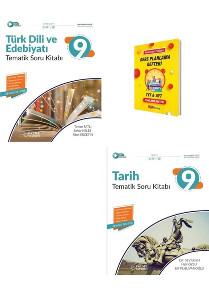 9. Sınıf 2025 Edebiyat ve Tarih Tematik Soru Kitabı