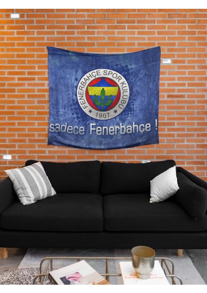 Fenerbahçe Tasarımlı Duvar Örtüsü