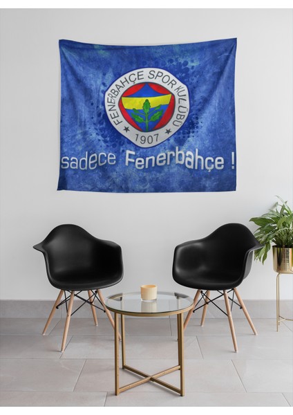 Fenerbahçe Tasarımlı Duvar Örtüsü