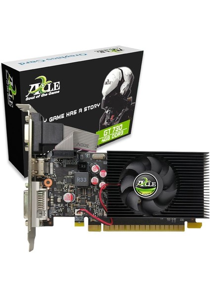 GT730 Pcı-E 4g Ddr3 128BITS Crt-Dvı-Hdmı Lp Ekran Kartı