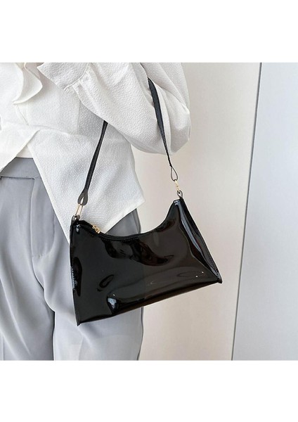 Kadın Parlak Rugan Omuz Çantası fiyatları