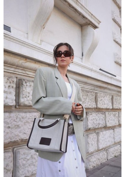 Siyah Renkli Orta Boy Kanvas Omuz Çantası fiyatları