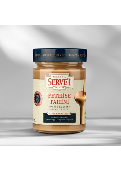 Bercekız Servet Şekerleme Çifte Kavrulmuş Taze Fethiye Tahini - 300 gr