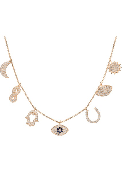 Charm Kolye 718938 Rose
