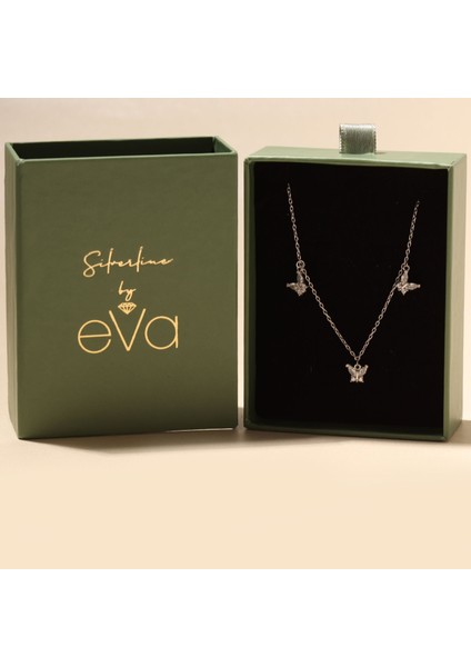 Beş Kelebek Kolye 718937 Silver modelleri