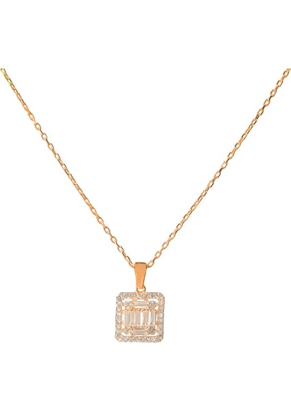 Baget Kare Kolye 718000 Rose