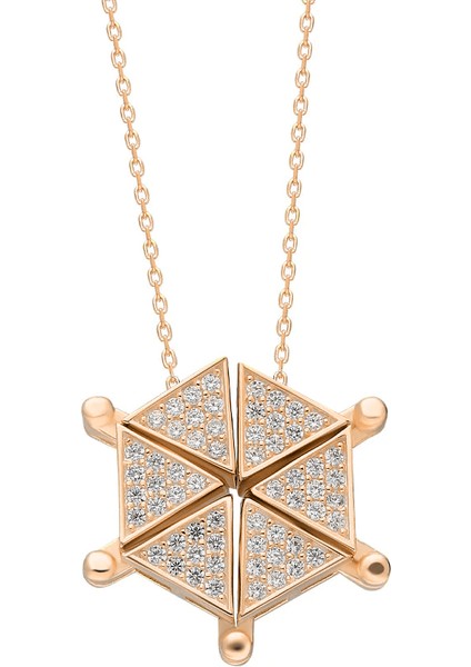 Tria Mıknatıs Kolye 718908 Gold