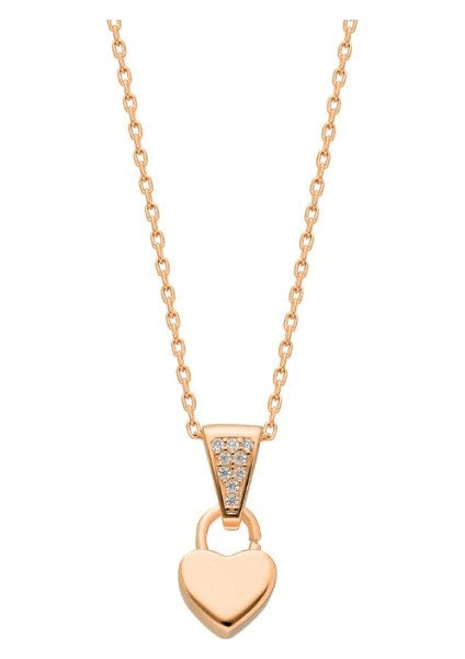 Kalp Kolye 718933 Gold