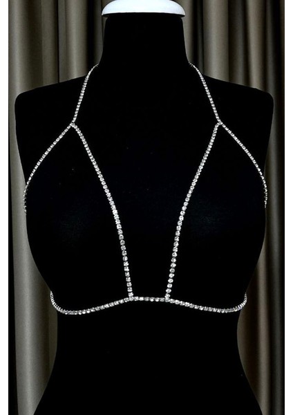 Swans Wear | Night Set, Takım, Vivian Bralet, Silver Jartiyer, Iç Çamaşırı Set, Aksesuar, Kadın, Gelin Seti, Çeyiz, Düğün