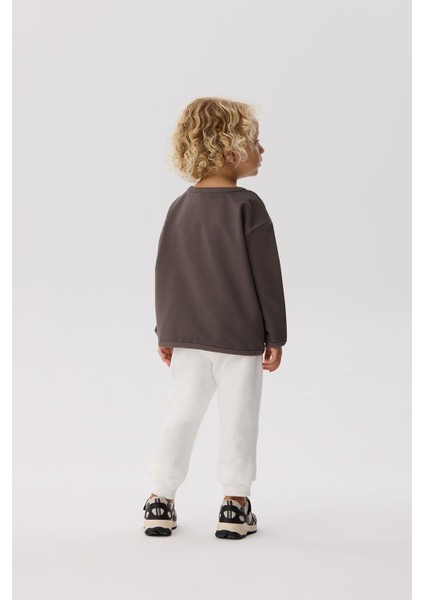 Bg Store Erkek Bebek Kahverengi Sweatshirt fırsatları