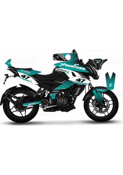Bajaj Pulsar NS200 Petronas Design Turkuaz Beyaz fiyatları