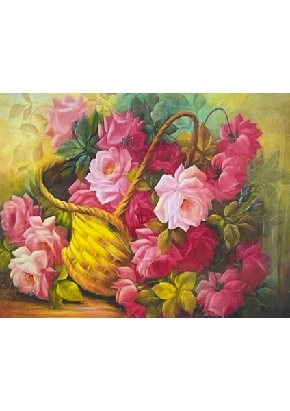 5d Yapışan Boncuk Goblen 30 x 40 cm Mozaik Tablo Pano 60749