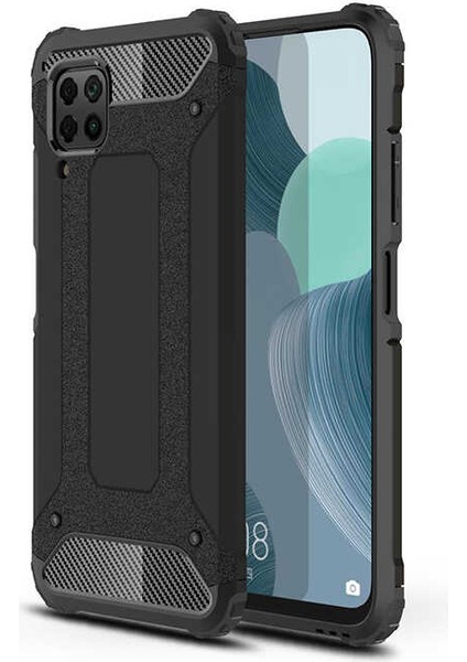 Huawei P40 Lite Kılıf Crash Zırh Silikon Kılıf