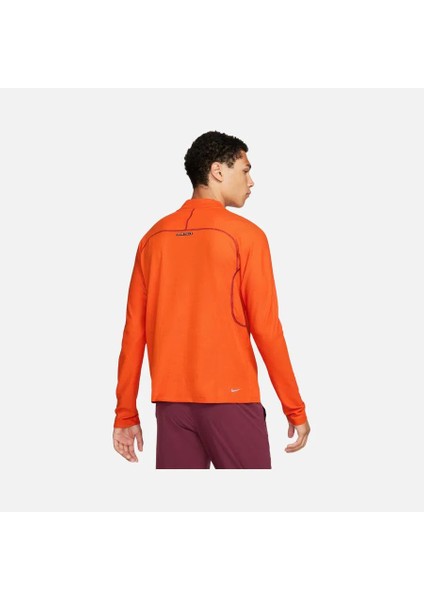 Dri-Fit Trail Running Long-Sleeve Mens Tshirt Erkek Turuncu Koşu Uzun Kollu Tişört FB8597 indirimleri